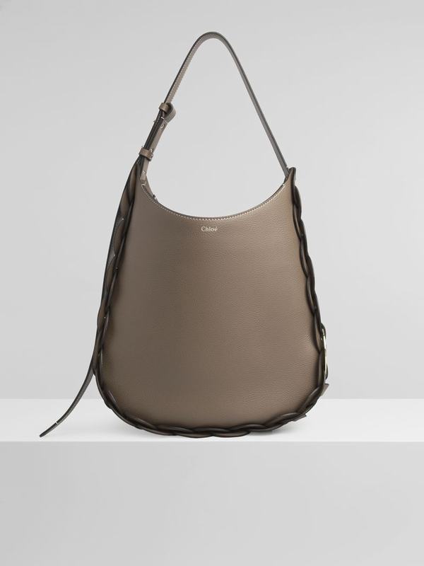 Chloé Bolsos Mujer Darryl Gris Nylon IBUR61382